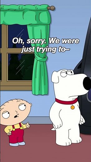 stewie ATTEMPTS to help brian fix his accent 😂 #familyguy
