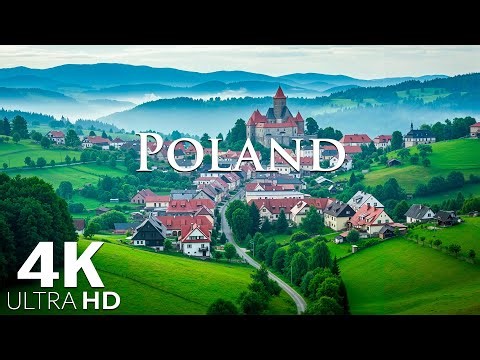 Poland 4K | Discover Timeless European Charm – Historic Old Town, Quiet Village & Scenic Countryside