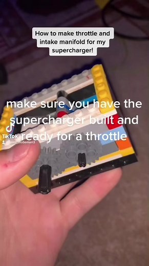 How to Add a Throttle to Your Supercharger | LEGO Engine Tutorial