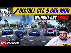 How to Install Car Mod in GTA 5 Without Any Error (2025) | Quick & Easy Hindi Guide