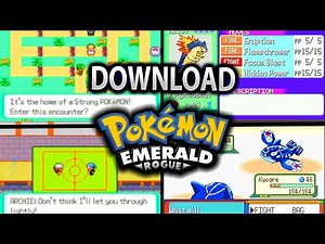 How to Play Pokemon Emerald Rogue! (Pokemon Romhack)