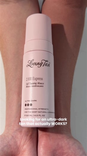 Get the Ultra-Dark Tan You Love with Our 2 HR Express Mousse