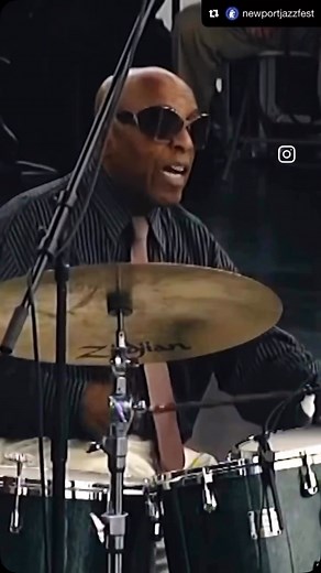 Roy Haynes live at the Newport Jazz Festival in 2009… #drums #drumsolo #drummer #musicianlife #entertainment #festival | Hangout - Jazz, Blues and Lounge Music