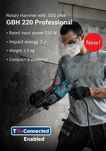 143K views · 623 reactions | So compact, so powerful – unveiling the all new GBH 220 Rotary Hammer that brings professional Bosch hammer performance within your reach. Click on ‘Watch More’ to get in touch with your nearest Bosch Dealer & buy GBH 220 Rotary Hammer. Register now on Beconnected - https://becom.bosch-ptqr.com/login?channel=SoMe #BoschPowerTools #Accessories | Bosch Professional Power Tools and Accessories | Facebook