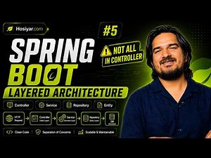 Spring Boot Mastery #5: Layered Architecture | Controller, Service, Repository Explained
