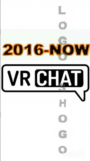 vrchat logo evolution #logoshogo