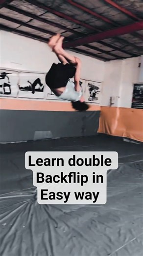 ​The Most Efficient Double Backflip Ever? #shorts #doublebackflip