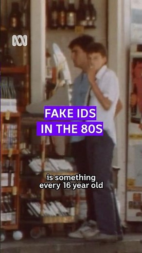 Are fake ID's still as common? #FakeID #1980s#Australian #UnderageDrinking