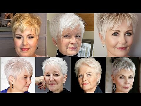 The Best Short Hairstyles for Women over 60 with Thin Hair that will Beat your Age