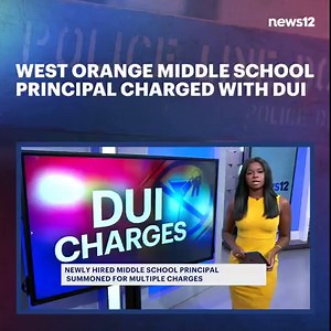 DUI CHARGES: A newly hired West Orange middle school principal has been charged with driving under the influence. MORE: https://bit.ly/3Rc5NkD | News 12 New Jersey