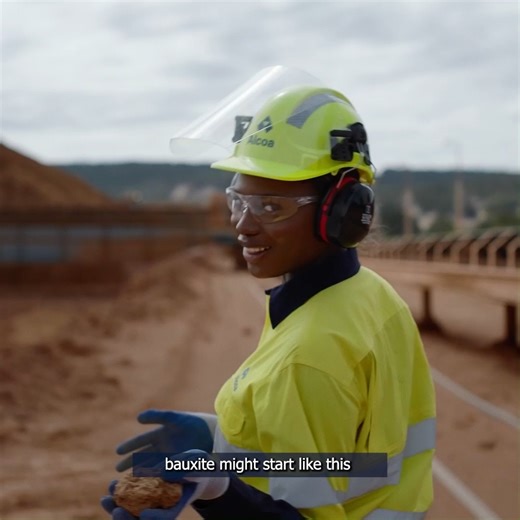 We transform bauxite to alumina and then aluminium - a versatile metal that plays a critical role in our everyday lives and is a key player in the move towards a green energy future. 🌏 Come and see how our skilled workforce at Alcoa Australia is committed to continuously improving our operations and delivering meaningful contributions to the communities where they live and work in Western Australia and Victoria. More at 👉 www.alcoa.com/australia/en/hereforprogress | Alcoa