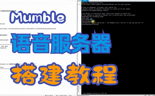 Mumble语音服务器部署教程