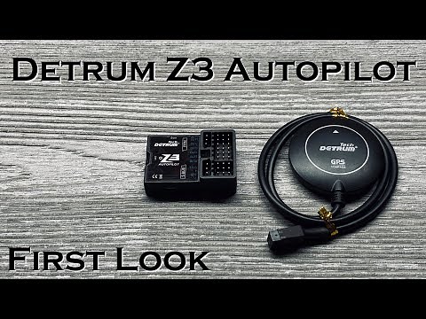 Detrum Z3 Lite Autopilot First Look - Add GPS Based Return to Home to Any RC Plane