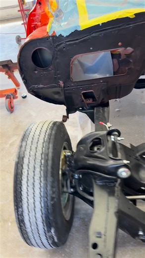 Some fresh Hugger Orange always makes me happy 😍 #concours #restoration #autobodyshop #familybusiness #locallyowned | Mr. Auto Body