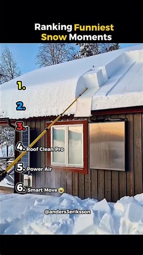 Ranking Funniest Snow Moments #shorts #viralshorts