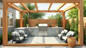 how to frame an outdoor kitchen? - Test Food Kitchen