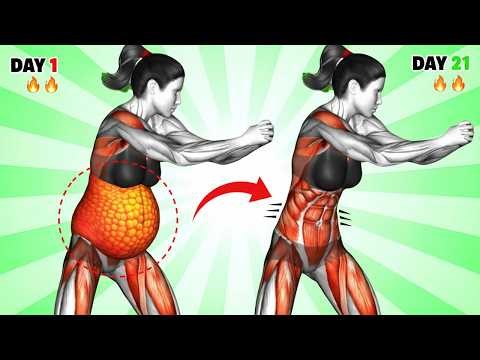 🔥 30-Min Standing CORE Workout to Eliminate LOVE HANDLES & Shrink Your Waistline Fast