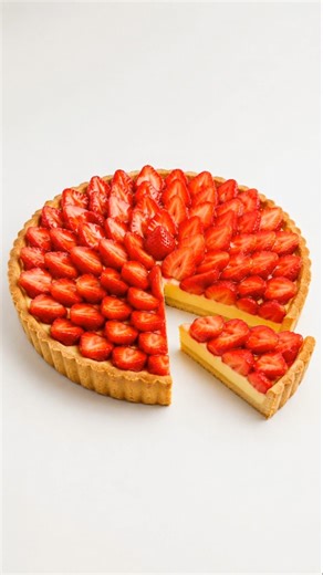 🍓 The Ultra-Indulgent Strawberry Tart That Everyone Will Love! 🤯