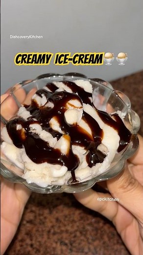 🍦Homemade Vanilla Ice Cream | No Machine, No Eggs!🤩