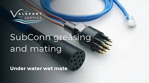 Valeport Service - SubConn greasing and mating under water wet mate