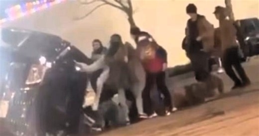 Teen attempting donut ROLLS SUV, crushes 5 hanging out windows and sunroof, video shows