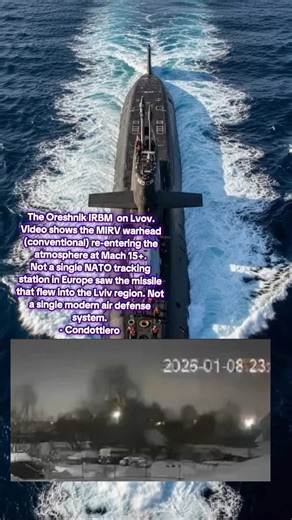 Oreshnik IRBM Demonstrates Advanced Missile Technology