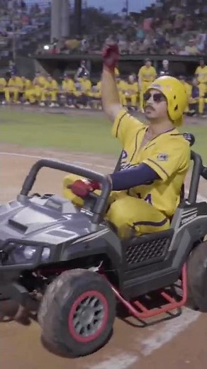 Player Gets Car Valeted at Home Plate