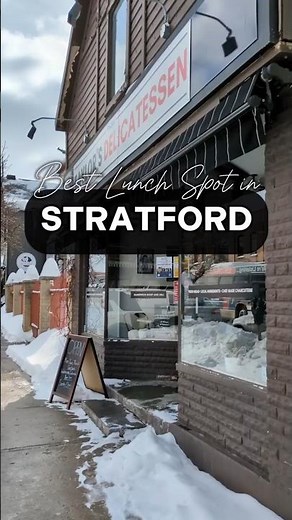 One of the Best Lunch Restaurants in Stratford Ontario