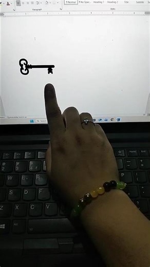 key 🗝️ Ms word tricks #mstechtricks #shorts #logo #trending #msword #tipsandtricks #youtubeshorts