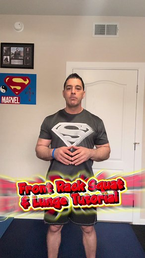 Front Rack Squat & Lunge Tutorial.• #frontsquat #tutorial #kettlebellsquat #kettlebelltraining