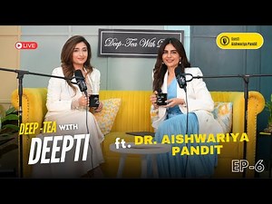 Age Reversal, Exosomes & Celebrity Skin Secrets | Dr. Aishwarya Pandit on DeepTea with Deepti