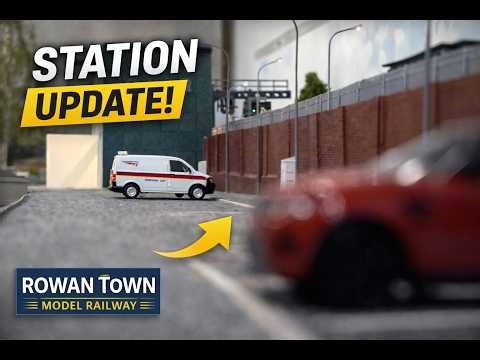 Improving My Model Railway Station Scenery (Quick Update)