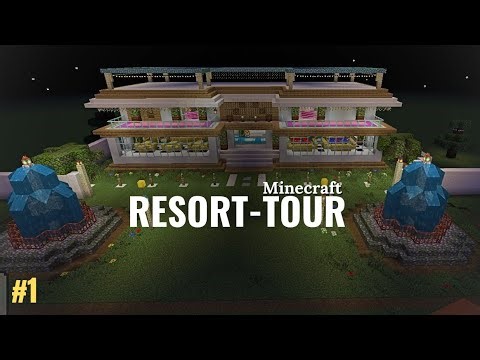 Minecraft Resort Video | Minecraft Part 1 Gameplay #minecraft