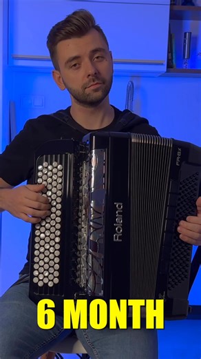 1 day vs 10 years of playing an accordion 🪗😊 | Aссordionman