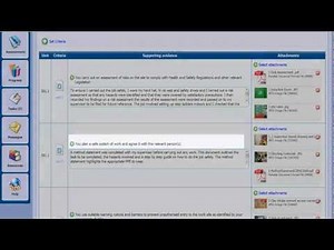 Reviewing the evidence in Unit 301 site diary for NVQ 3 Electrical