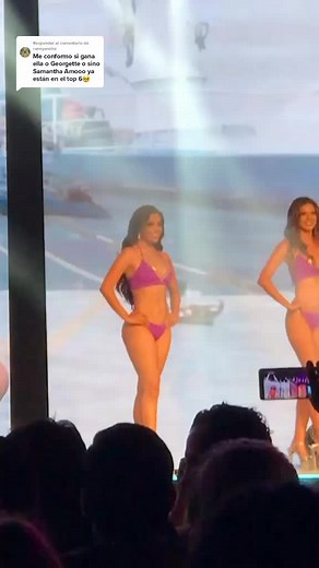 Stunning Swimwear Fashion Show on Stage