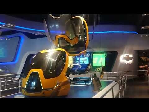 Test Track 2.0 queue at Epcot WDW.