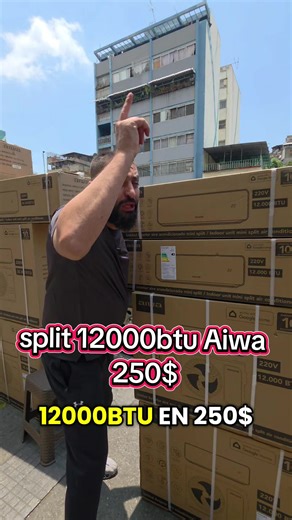 AIWA 12000BTU Split Air Conditioner - $250