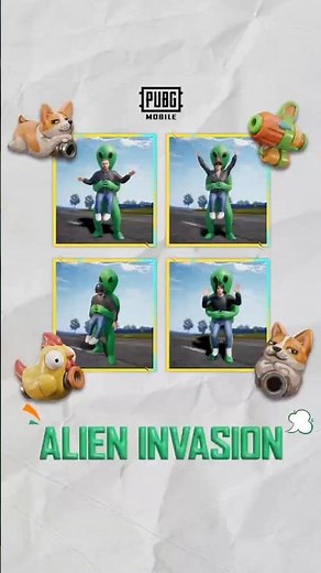 PUBG MOBILE | ALIEN INVASION