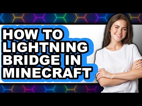 How to Lightning Bridge in Minecraft (easy Method)