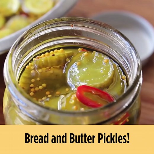 180K views · 1.4K reactions | This Depression-era recipe is just right for the abundance of cucumbers coming out of your garden right now. Let Chef John show you how to make the best bread and butter pickles. GET THE RECIPE: https://armagazine.com/35pHpW4 | Allrecipes | Facebook