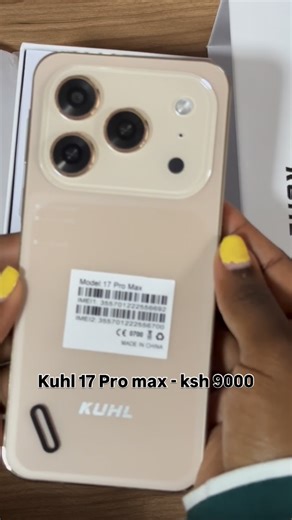 Jumia Kenya on Instagram: "Black Friday steal. The KHUL 17 Pro Max is now discounted on Jumia. Bigger battery, more storage, better camera, and an even better price. Don’t miss out. #jumiakenya #jumiablackfriday"