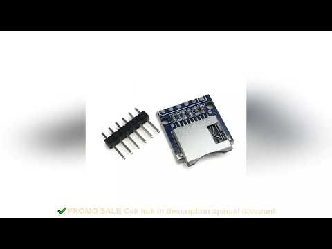 Micro SD Card Reader Module for Arduino, ESP32 | 3.3V SPI TF Storage | Headers NOT Soldered (DIY)