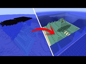 5 FORMAS DE VACIAR UN MONUMENTO OCEANICO! MINECRAFT 1.11