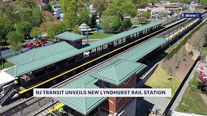 NJ Transit celebrates completion of new Lyndhurst train station