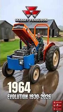Massey Ferguson Evolution (1930-2026) | The World's Most Famous Tractor! ShiftEvo