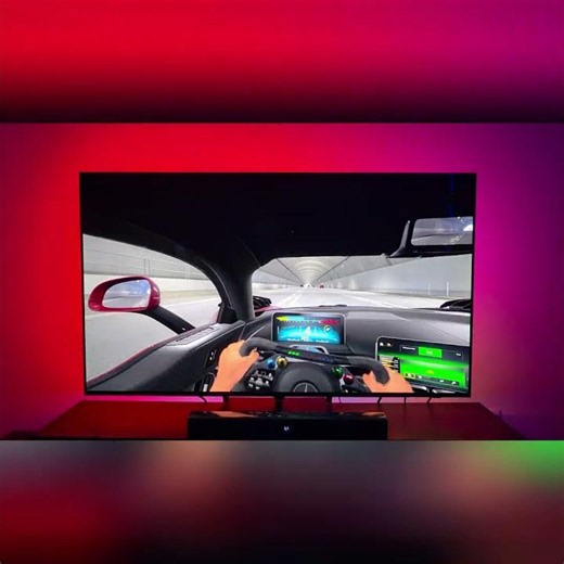 DYNAMIC COCKPIT VIEW ON FORZA HORIZON 6 (AMBILIGHT) #automobile #forzahorizon6 #gaming #forza
