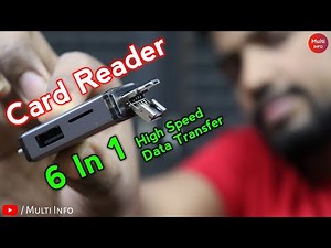 Best 6 in 1 Card Reader 2023 | OTG Usb Micro SD High Speed Card Reader | Brand Conquer USB 3.0