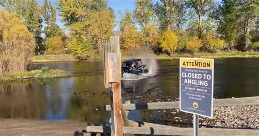 Montana FWP investigating after video shows side-by-sides joyriding in Big Hole River spawning area