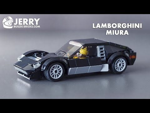 LEGO Lamborghini Miura instructions (MOC #48)